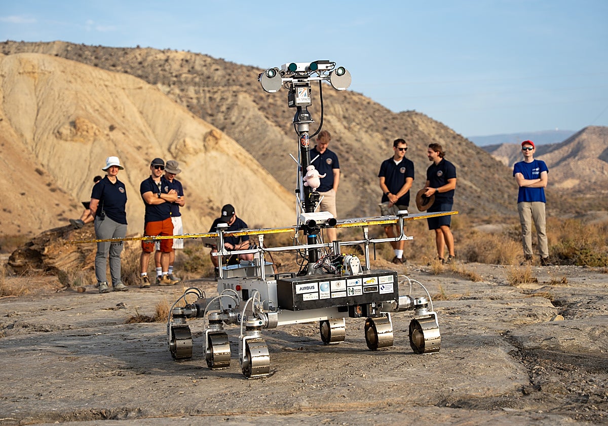 El desierto de Tabernas entrena al rover de ExoMars antes de su misión en Marte