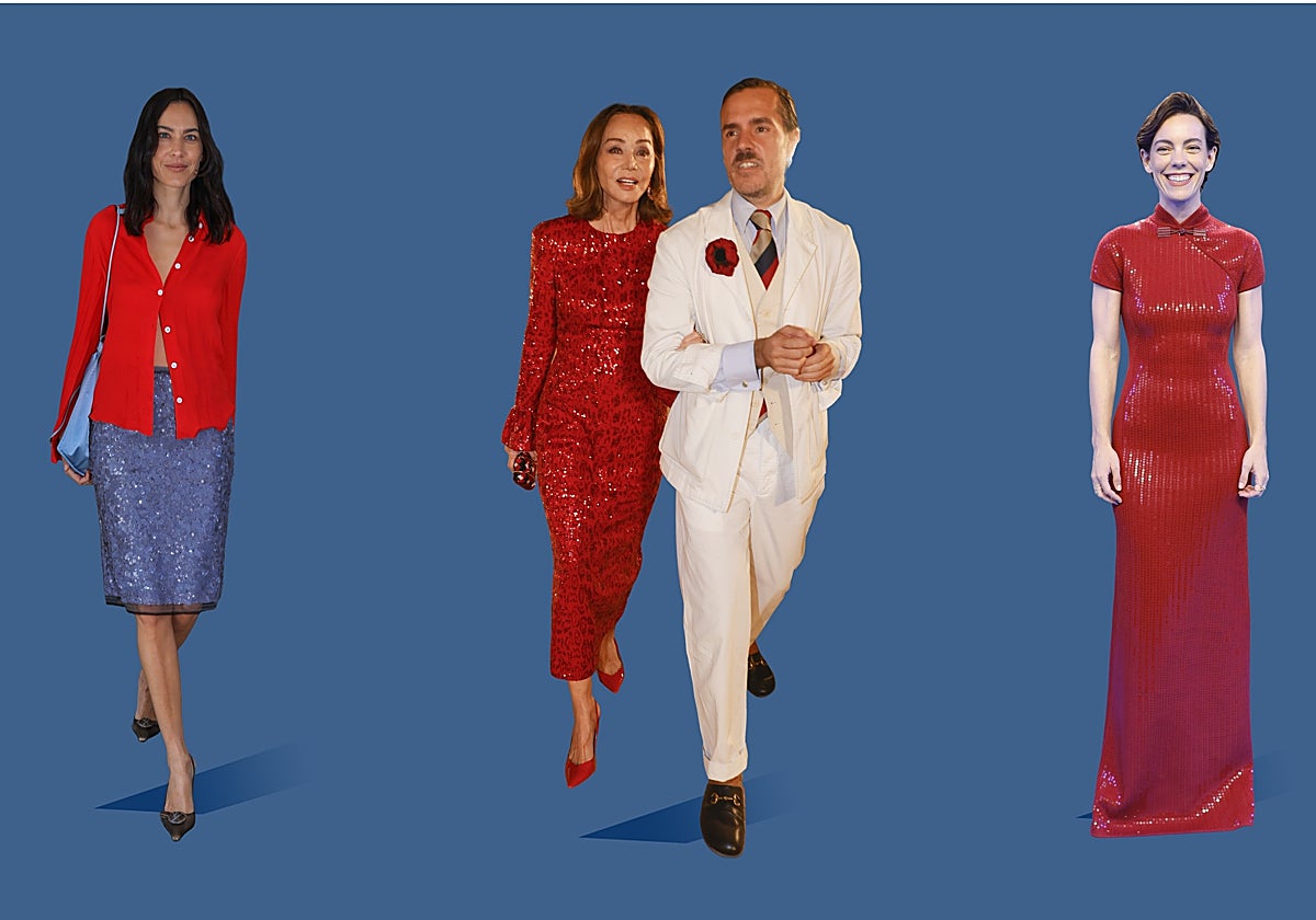 El rojo inesperado conquista pasarelas y estilismos de Alexa Chung y la Reina Letizia