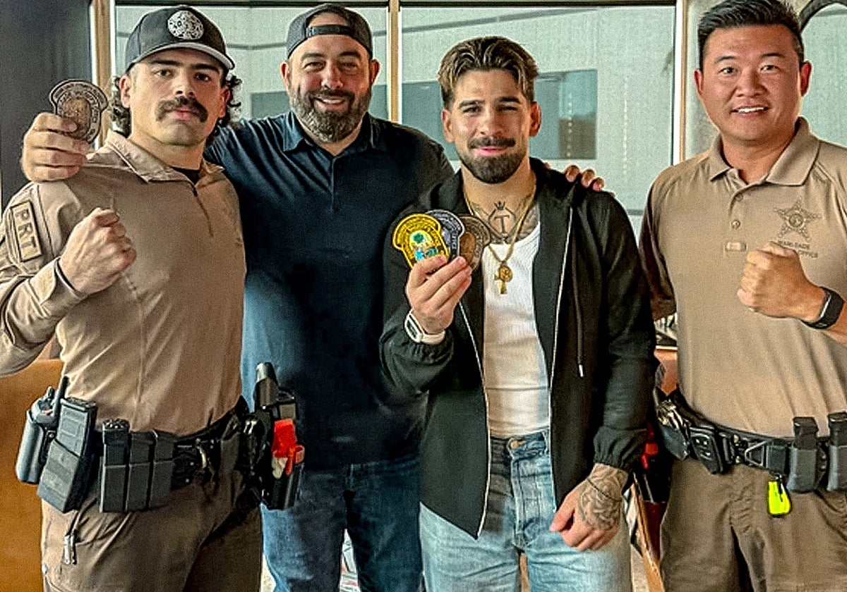 Luis Hernández, el agente de Miami que triunfó en su estreno relámpago en la UFC